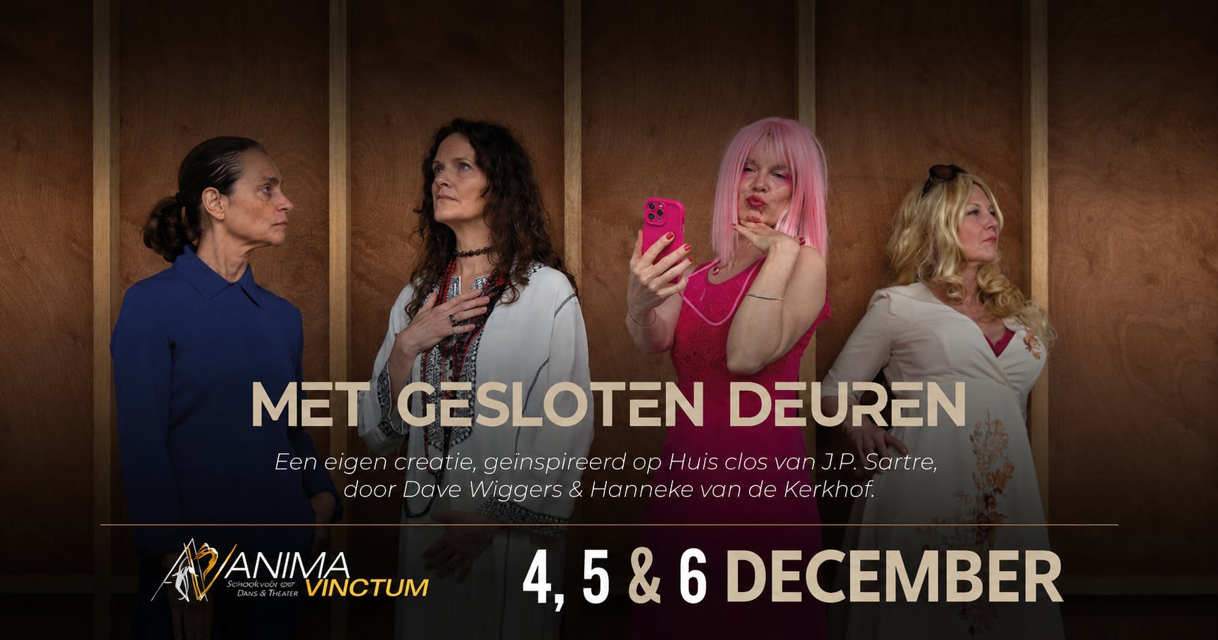 theatervoorstelling met gesloten deuren anima vinctum