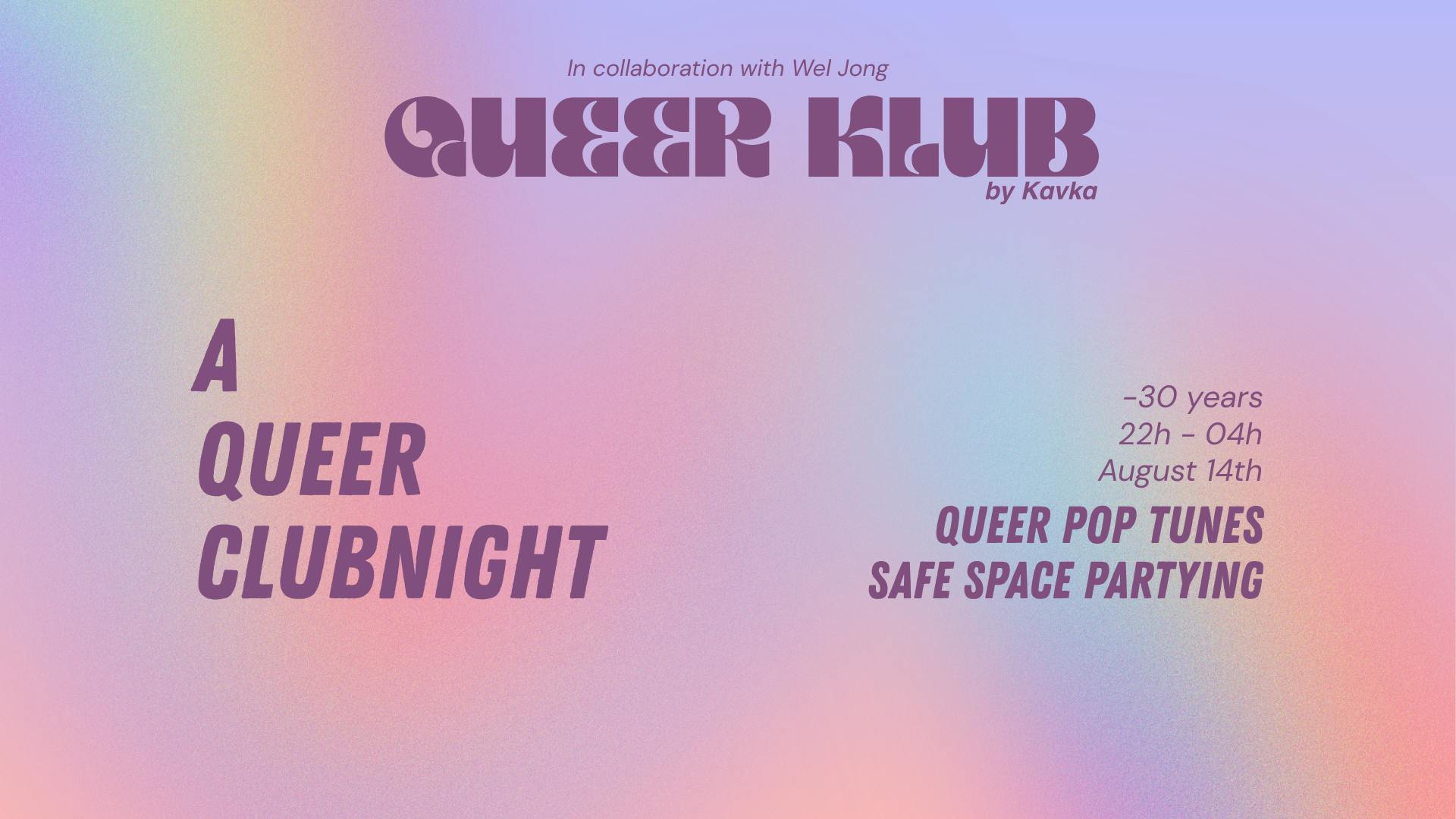 Queer Klub banner