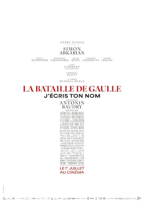 La Bataille de Gaulle: J'écris ton nom