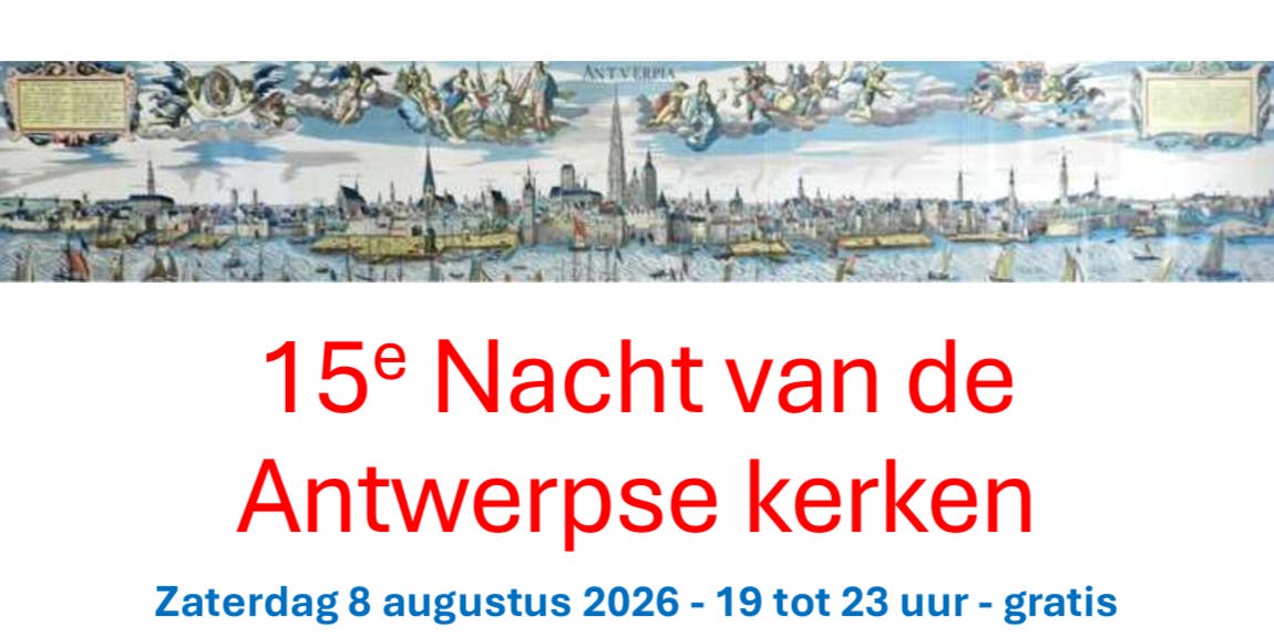 Banner Nacht van de Antwerpse Kerken 2026