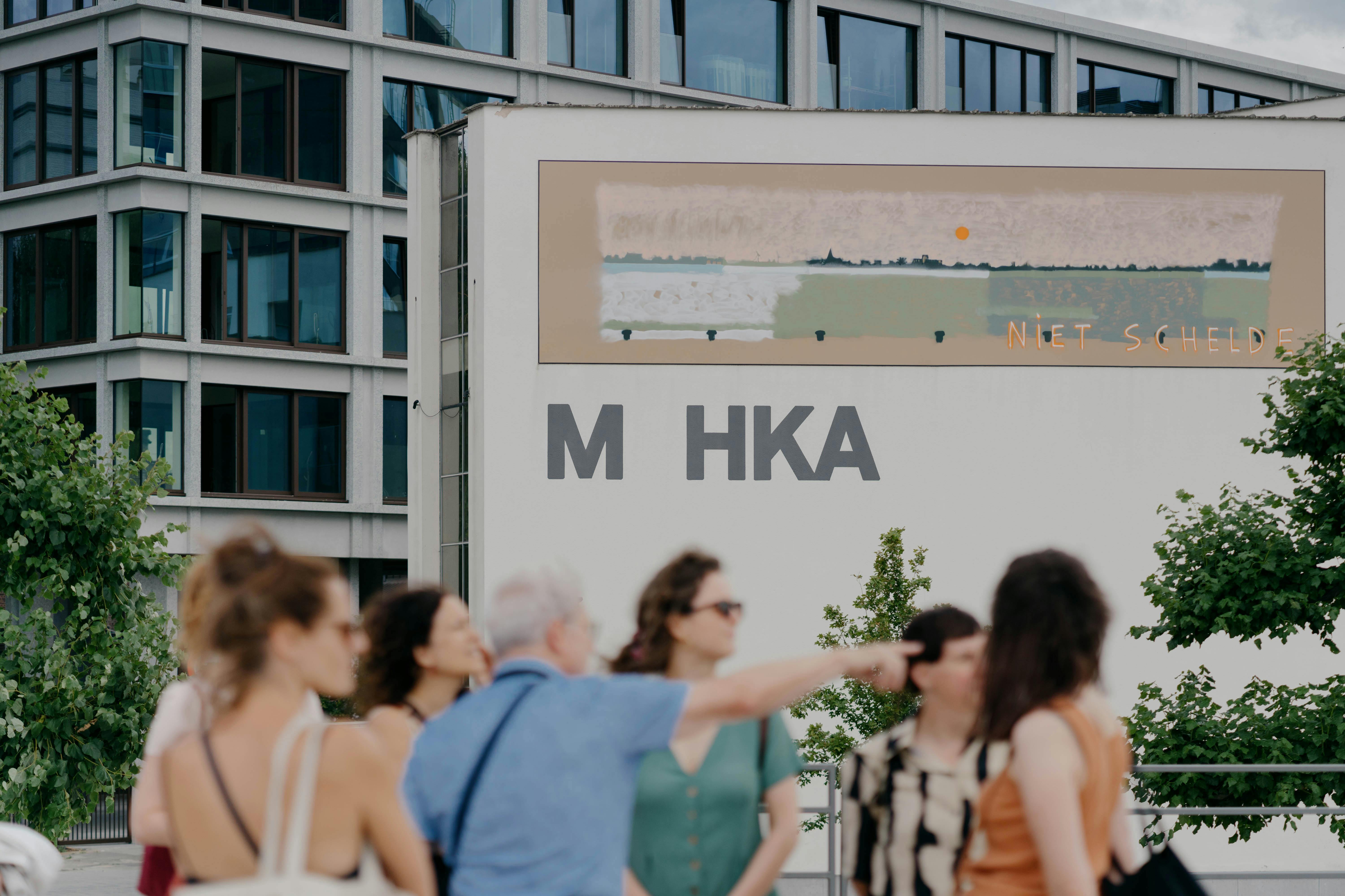 M HKA Avant-garde wandeling