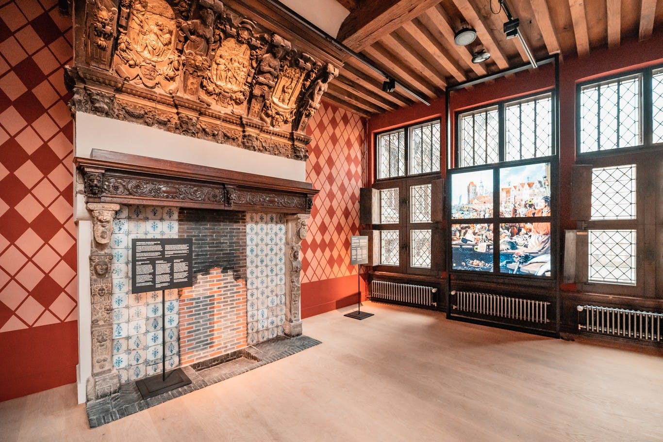 Zaal in het Steen