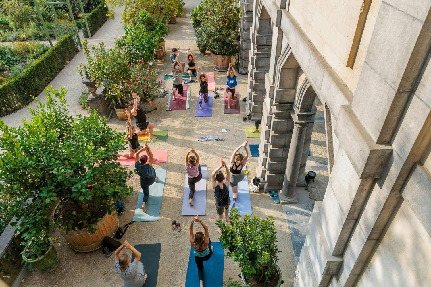 yoga in het Rubens' tuin 01/09/24
