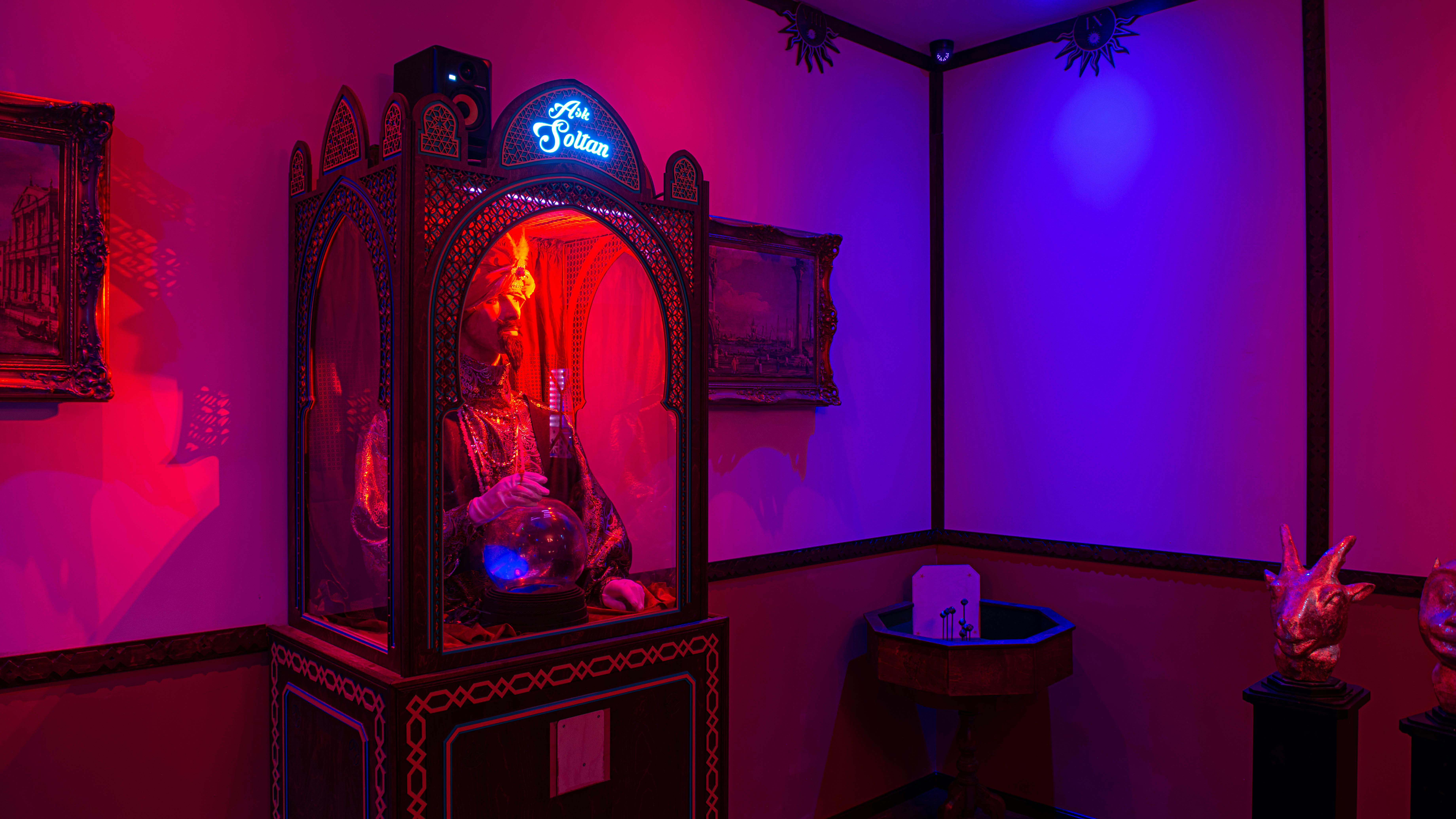 Dit is een foto van de escape room De Illusionist van de Kraakfabriek Escape Games.