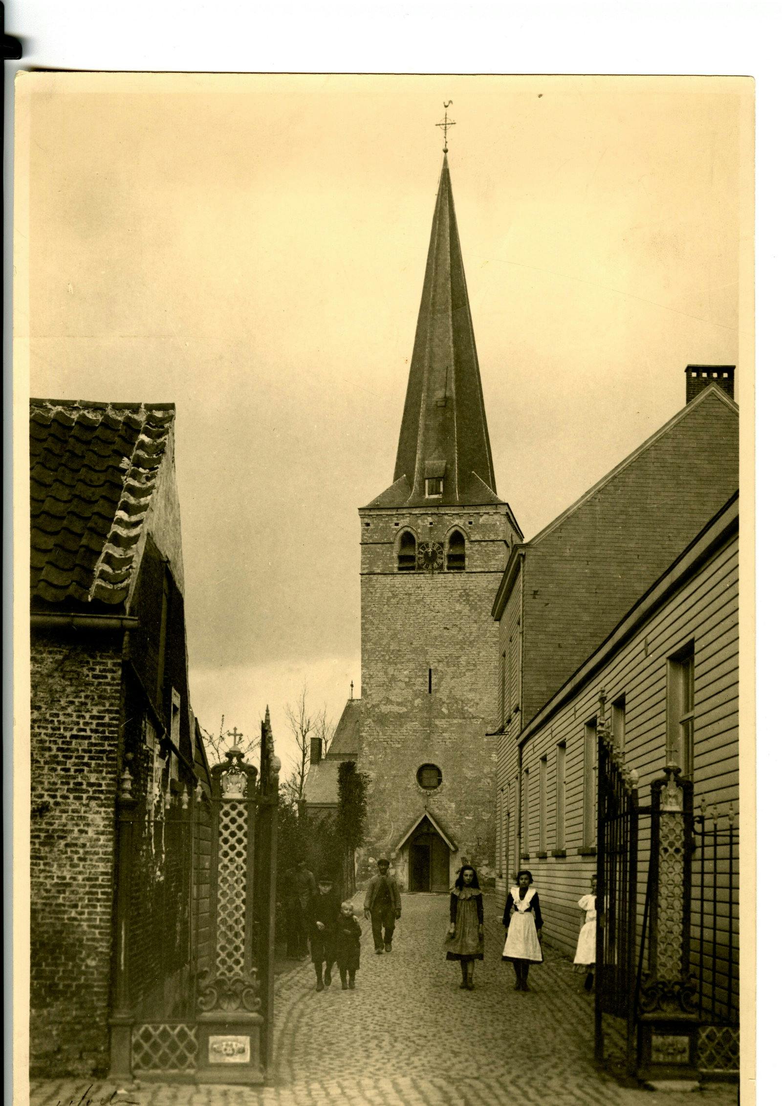 Affiche beeld Kerk Oosterweel