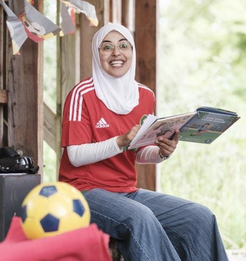 Een goal voor Imane