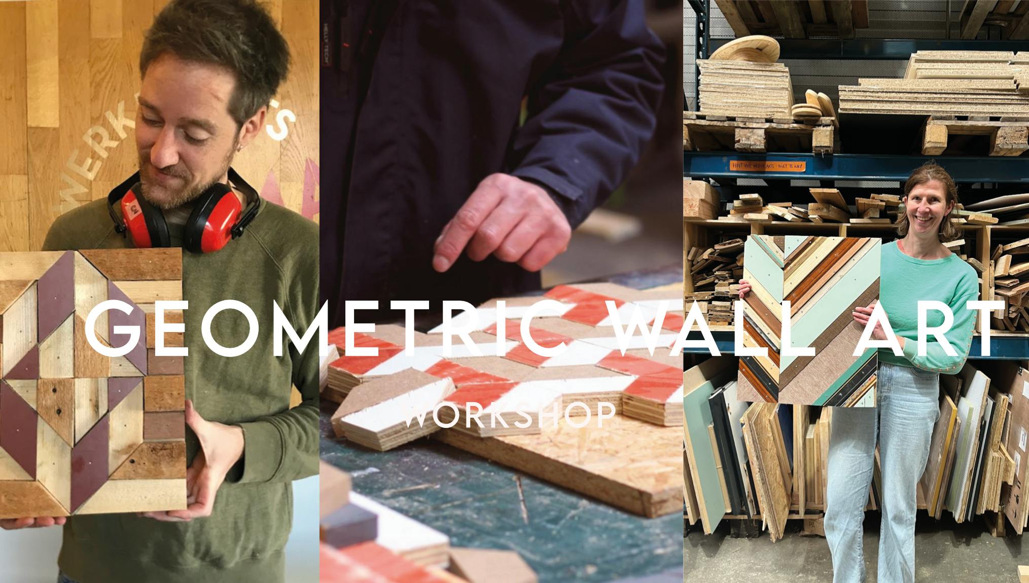 Workshop geometric wall-art