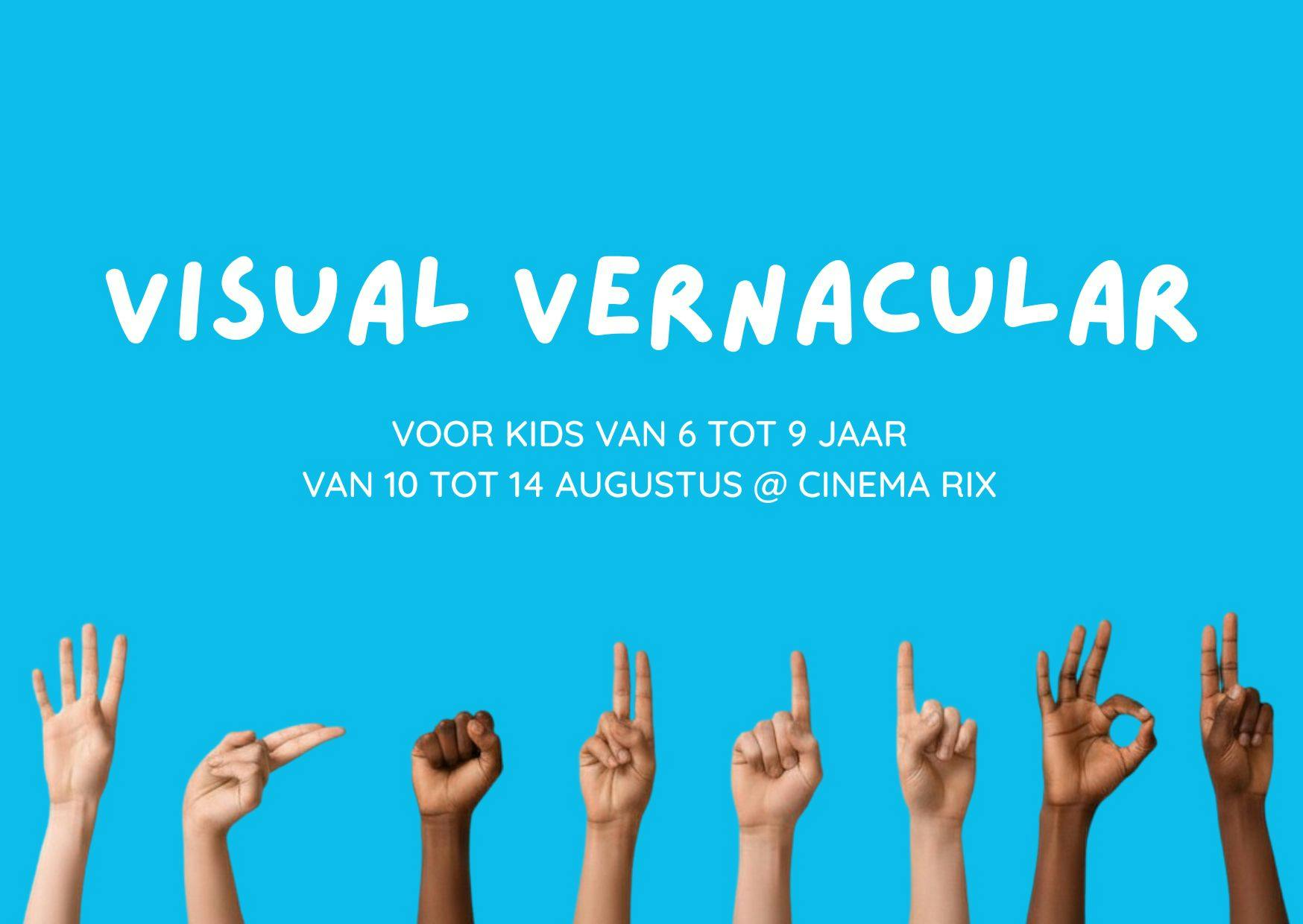 Kaart met verschillende handgebaren