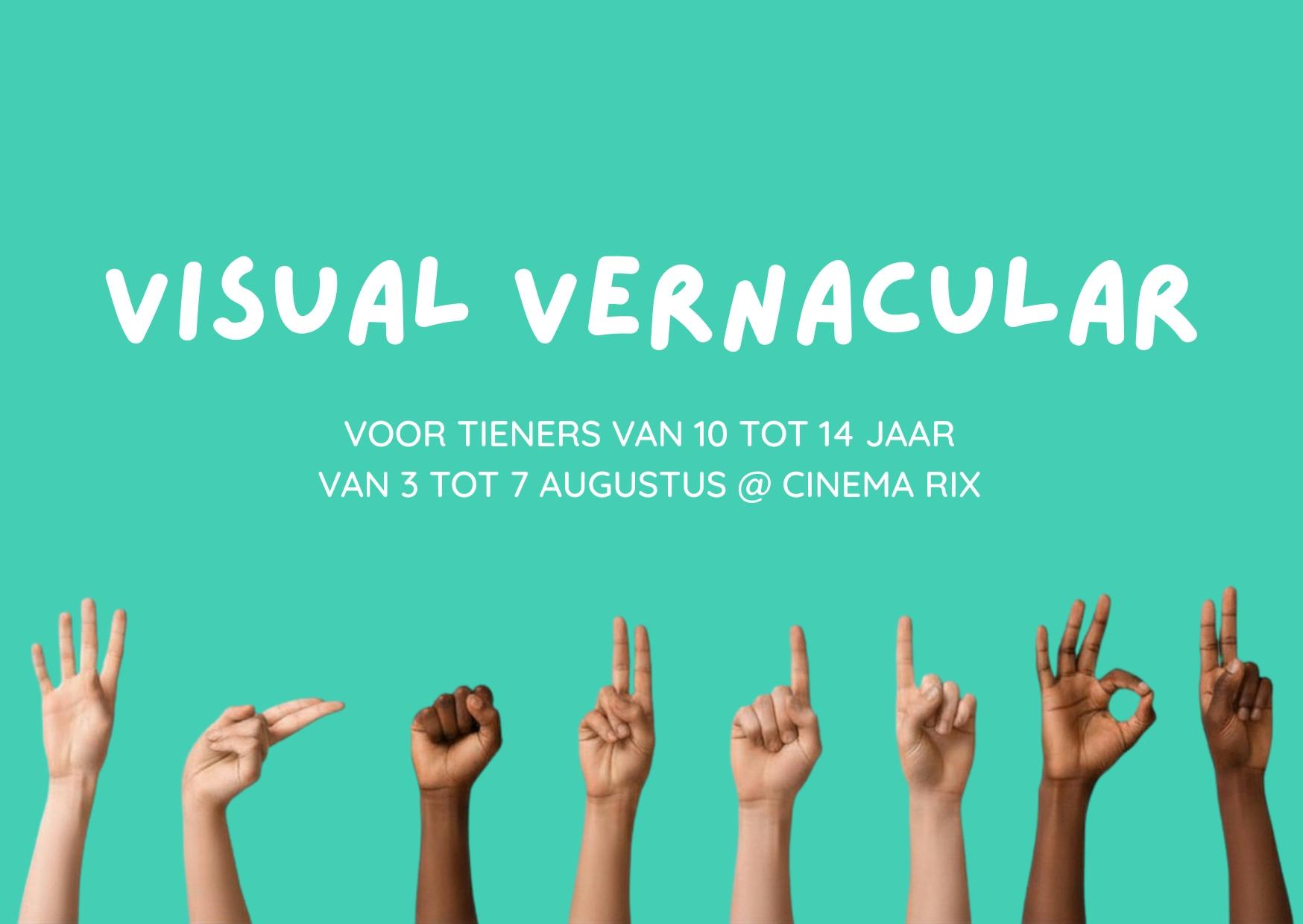 Verschillende handen met gebaren