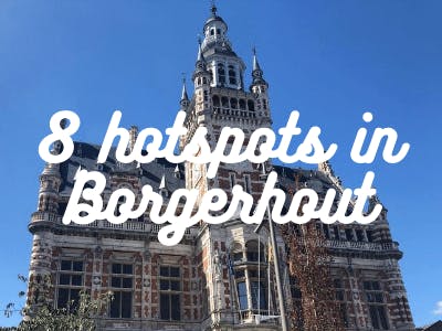 Het majestueuze oud-gemeentehuis van Borgerhout is één van de acht hotspots op deze wandeltour.