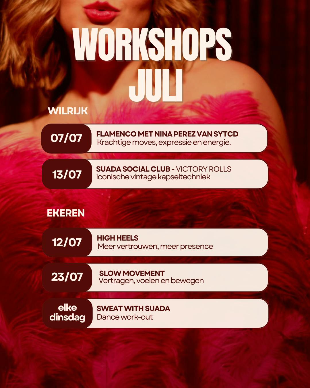Zomerworkshops