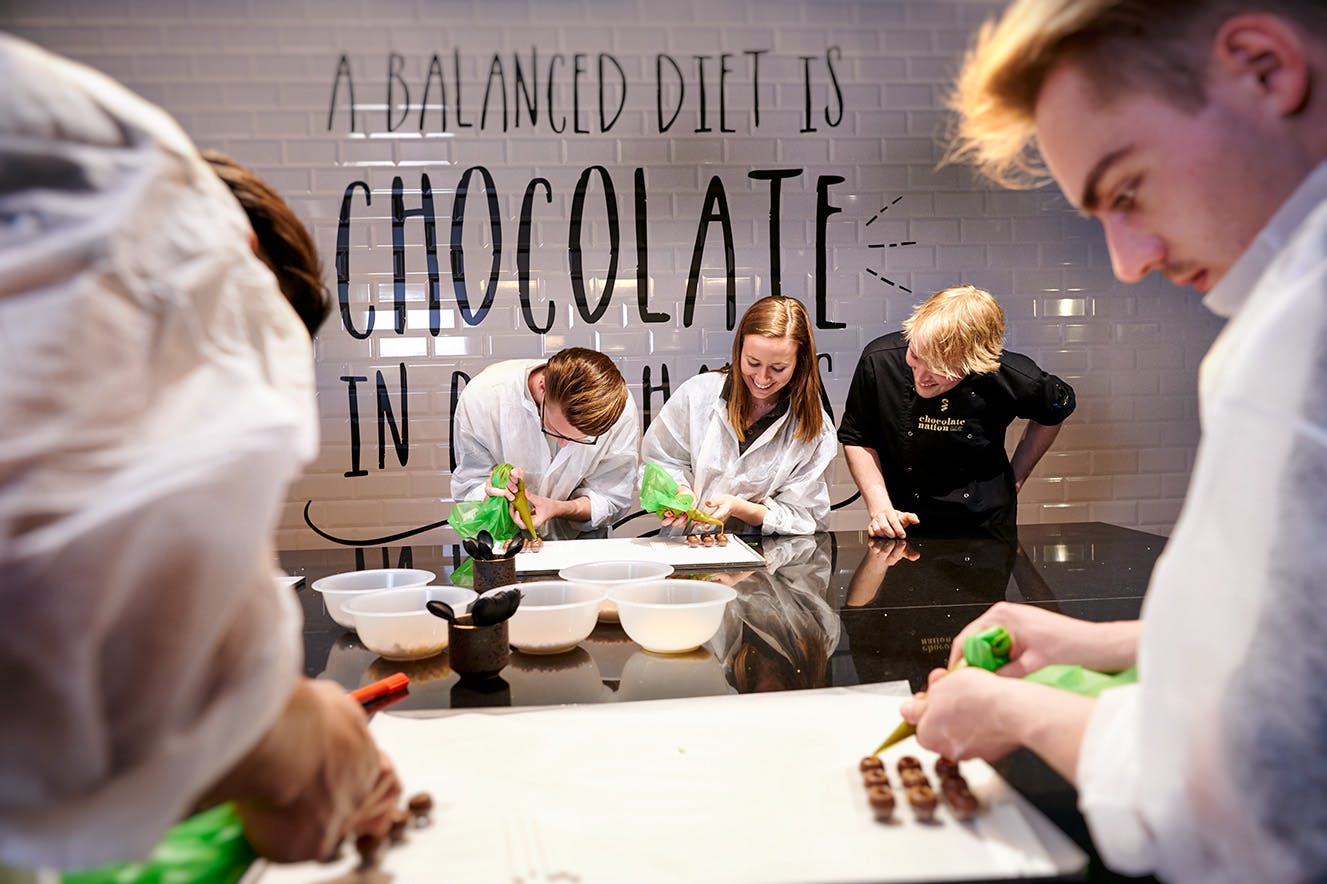 Chocolade workshop Chocolate Nation