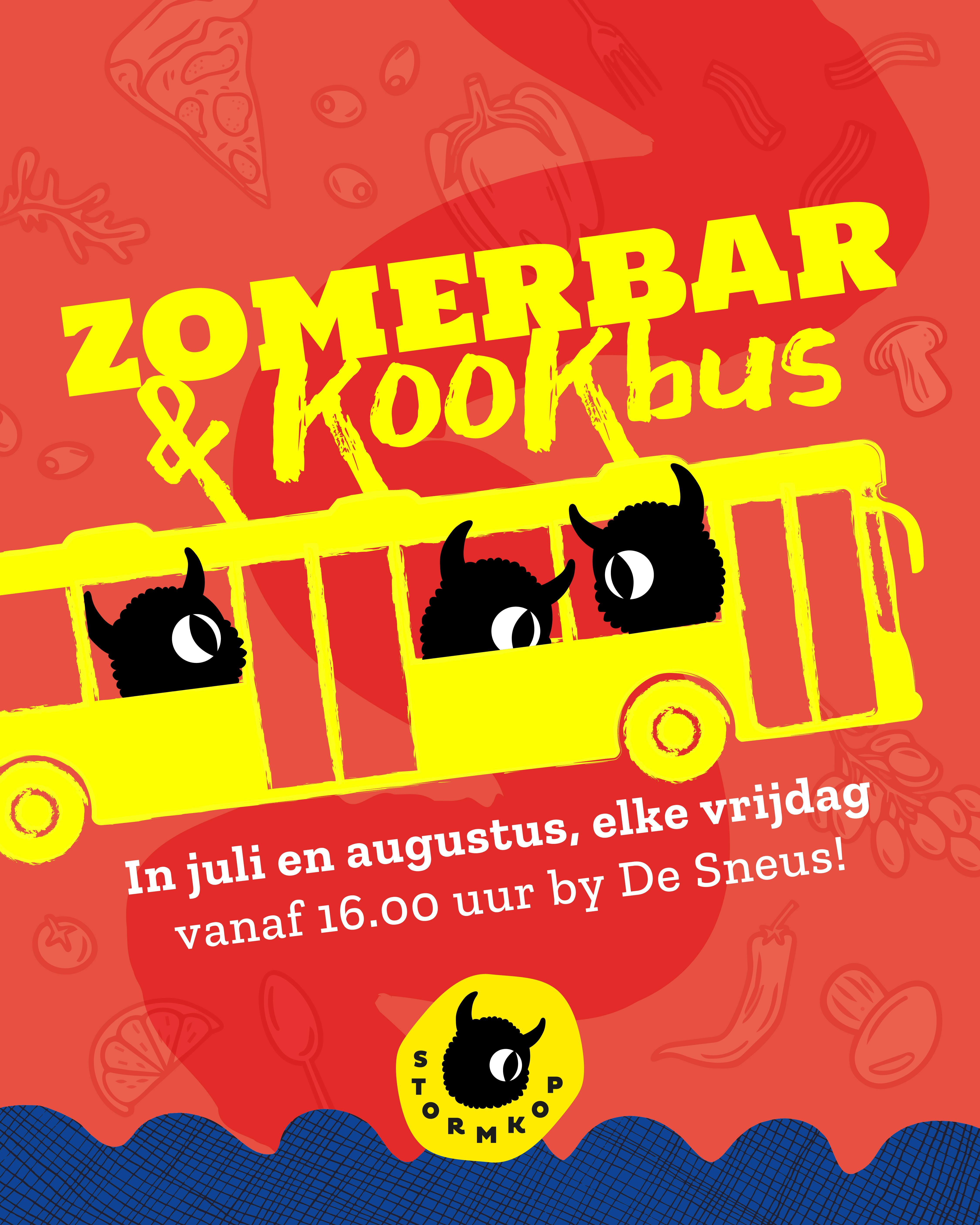 Zomerbar & scheldemenu (kookbus) Elke vrijdag in de zomer met 4sterren kookbus (by De Sneus) & kamping dokbarrrr.