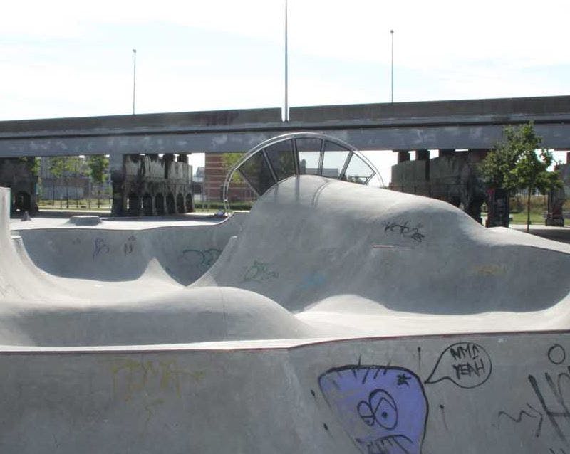 Skatepark Park Spoor Noord Antwerpen