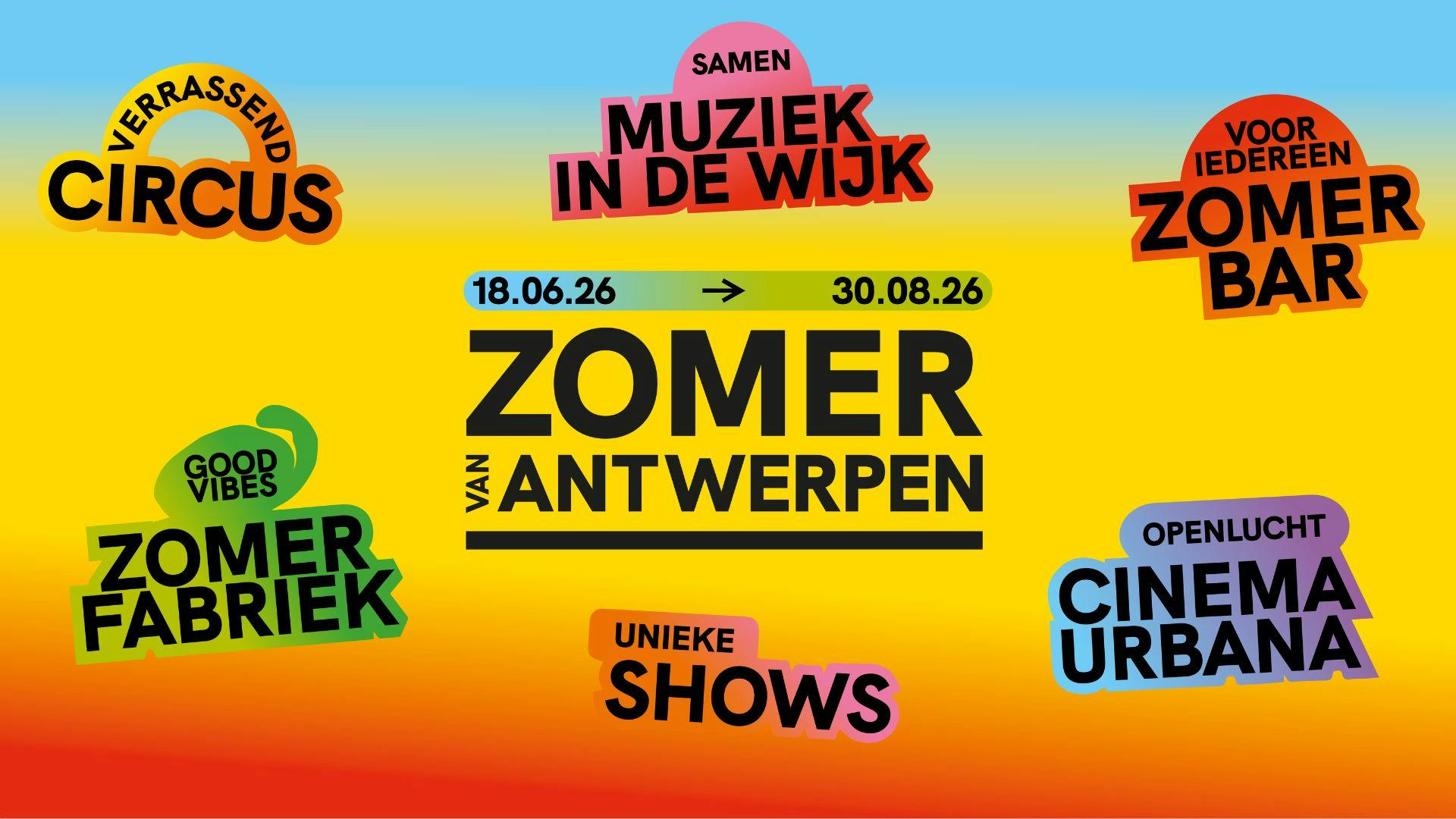 Logo Zomer van Antwerpen