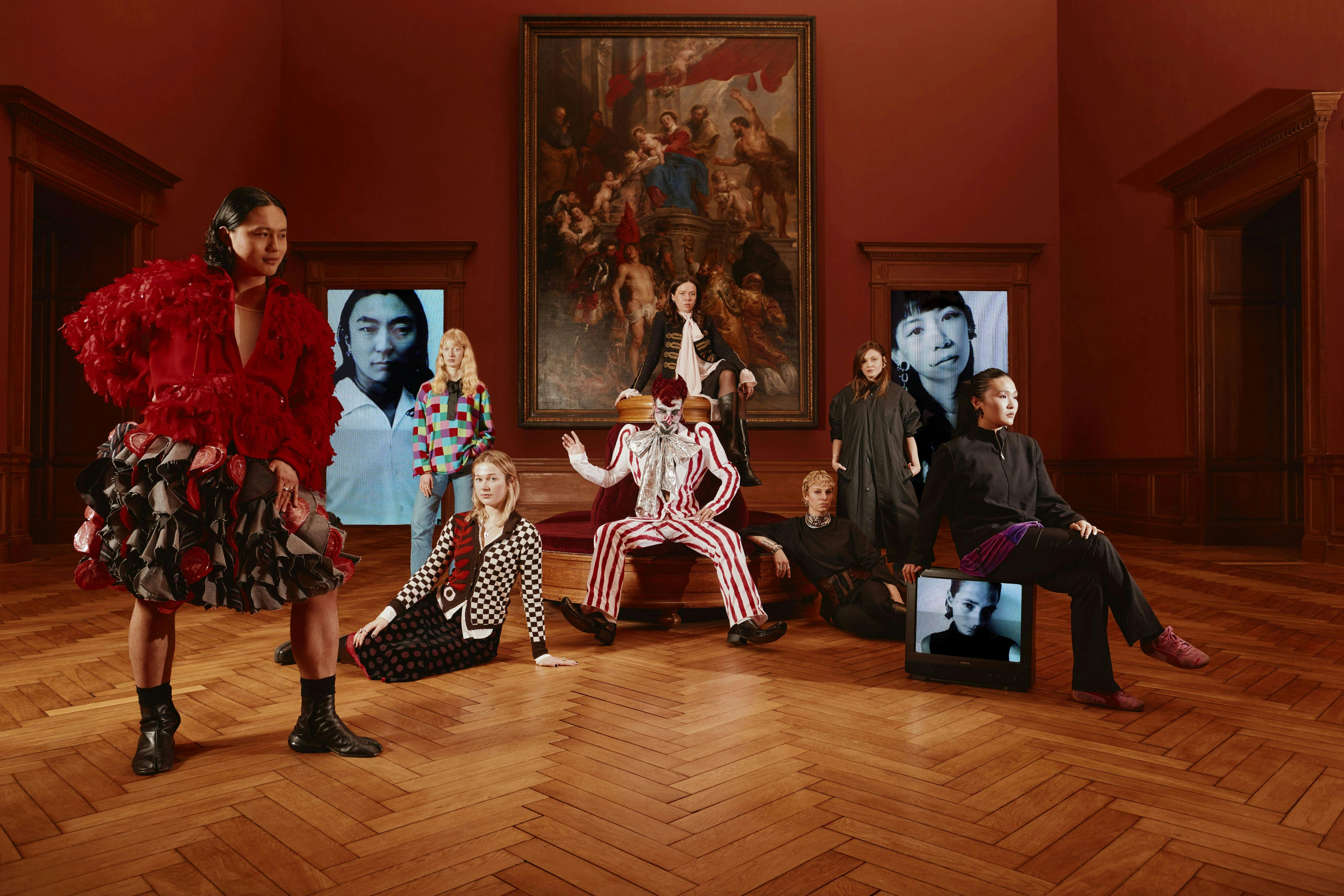 Campagnebeeld KMSKA X YOUNG FASHION DESIGNERS