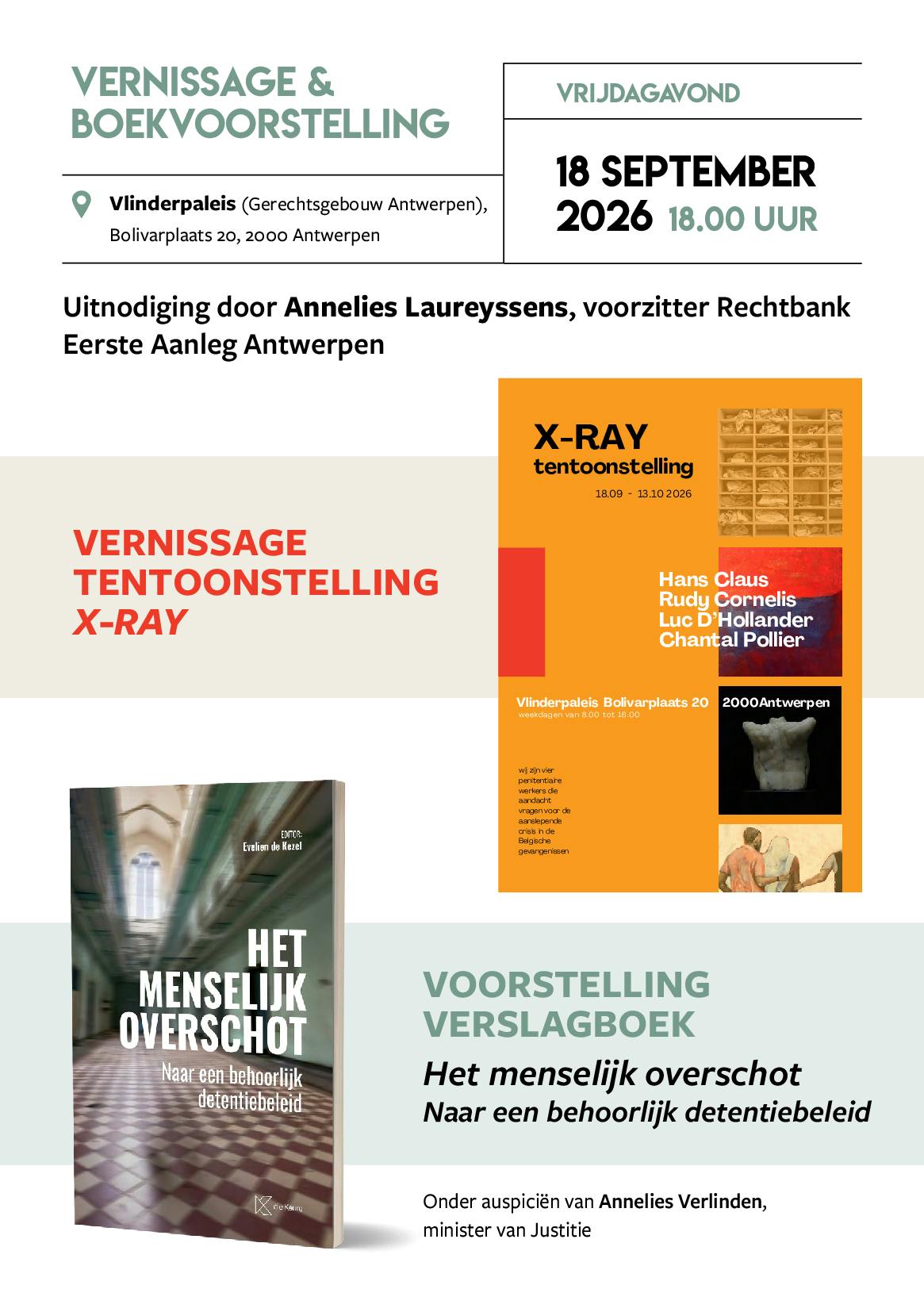 Vernissage tentoonstelling X-ray