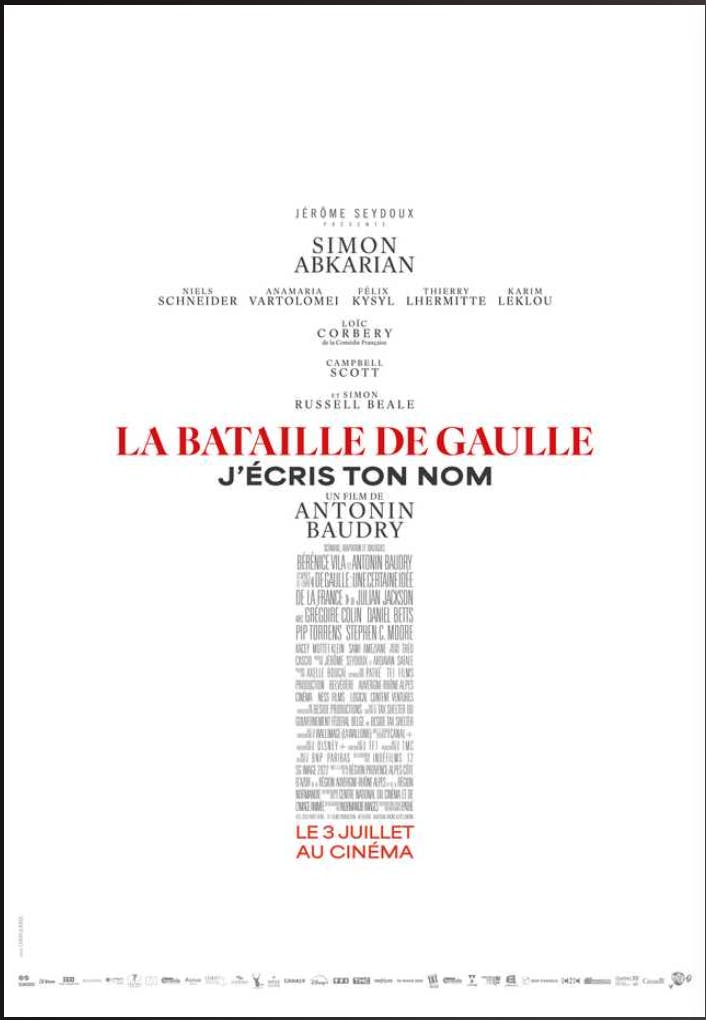 La bataille de gaulle j'ecris ton nom